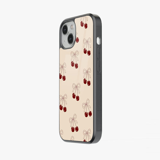 Bow Berry Glass Case