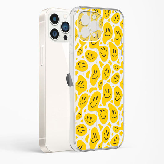 Distorted Creepy Smiles Clear Case