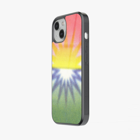 Dual Spectrum Sunrise Abstract Glass Case