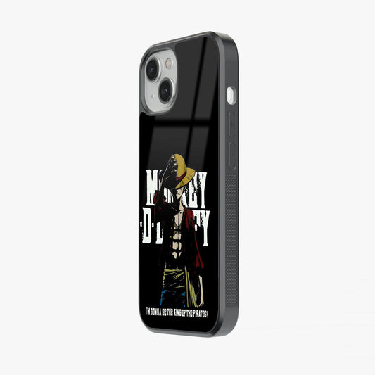 Luffy Pirate King Ambition Glass Case