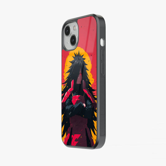 Madara Uchiha Wrath Mode Glass Case