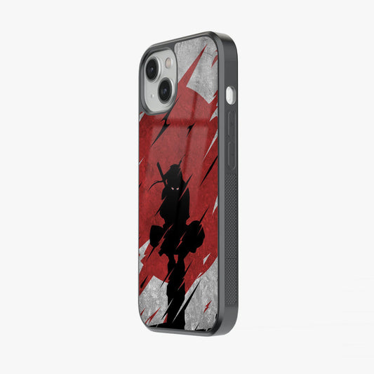 Shadow Strike Ninja Silhouette Glass Case