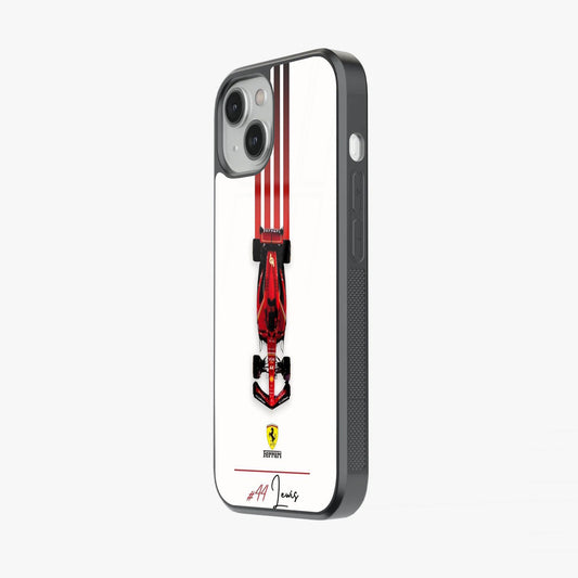 Prancing 44: Scarlet Switch Glass Case