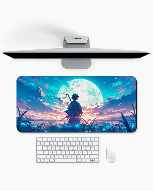 Anime Moon Landscape Desk Mat