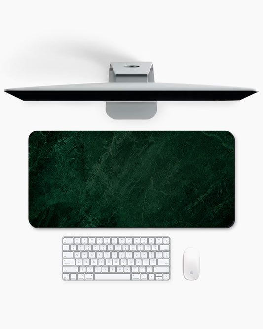 Green Marble Desk Mat