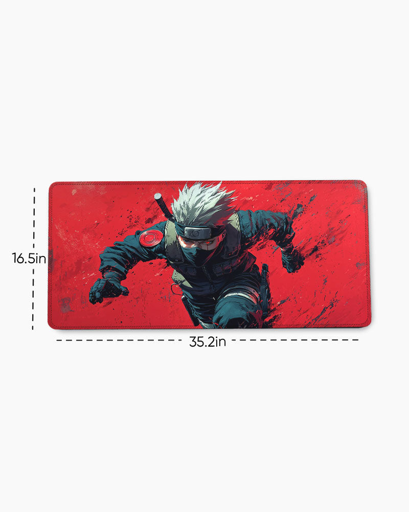 Crimson Ambush Desk Mat