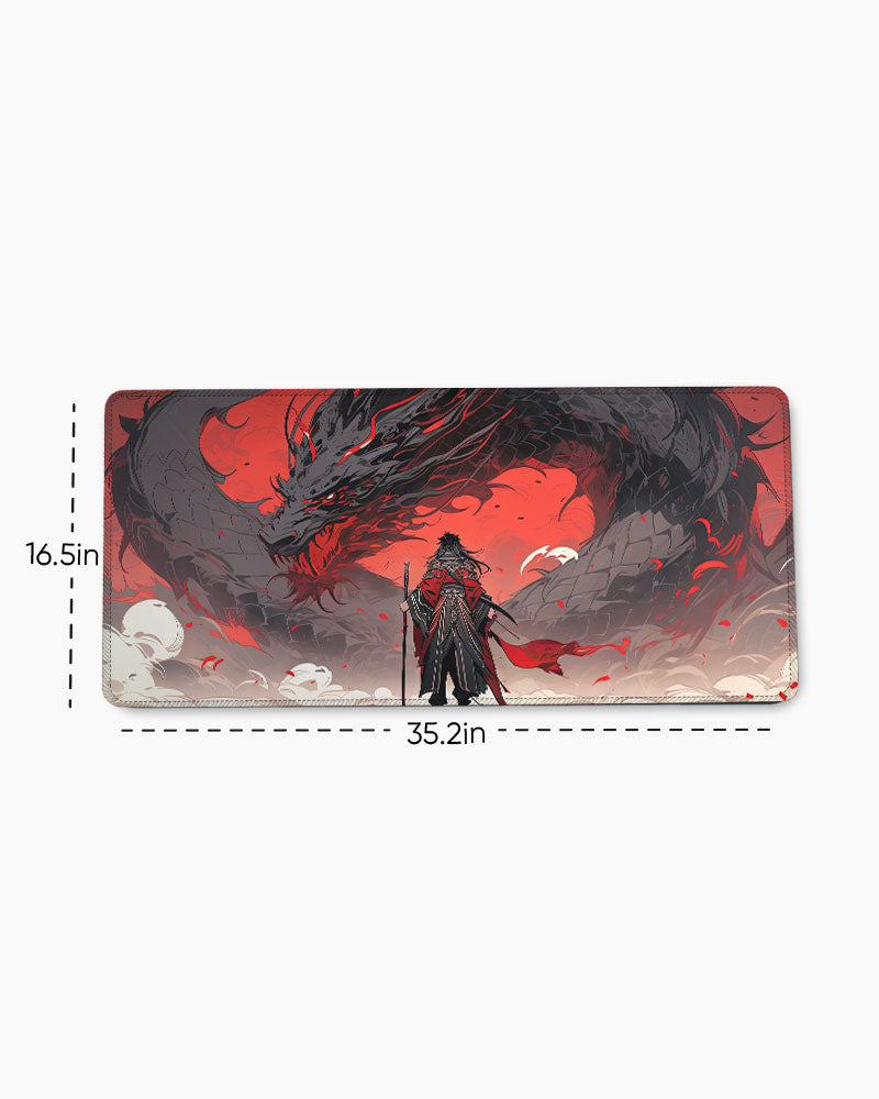 Anime Style Mythical Dragon Creature Desk Mat