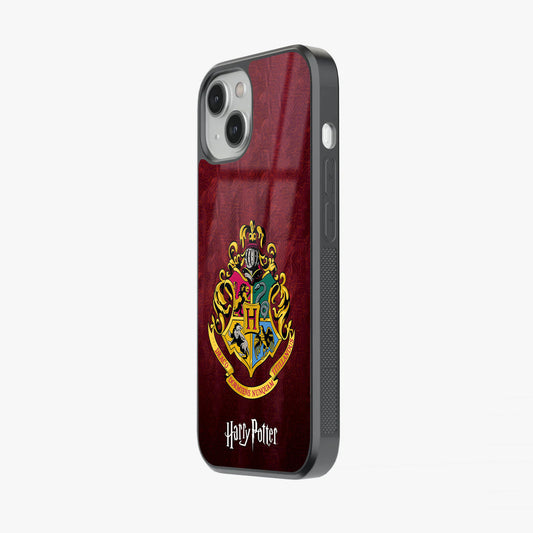 Hogwarts Crest Glass Case
