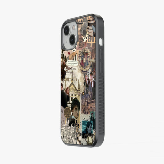 Hogwarts Legacy Collage Glass Case
