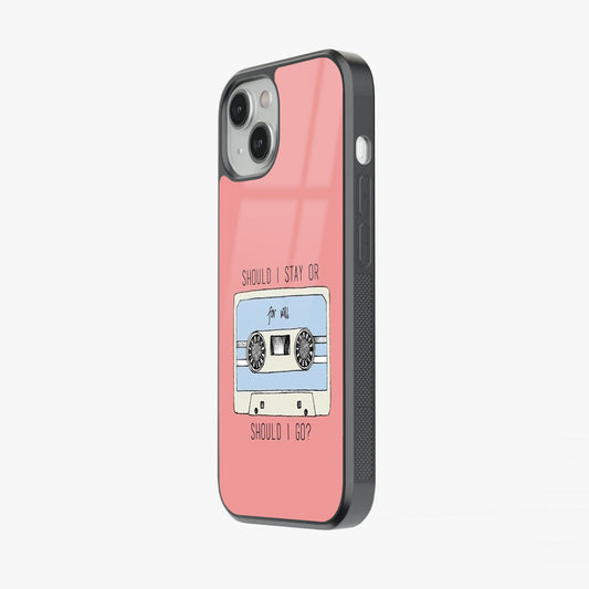 Should I Stay Glass Case