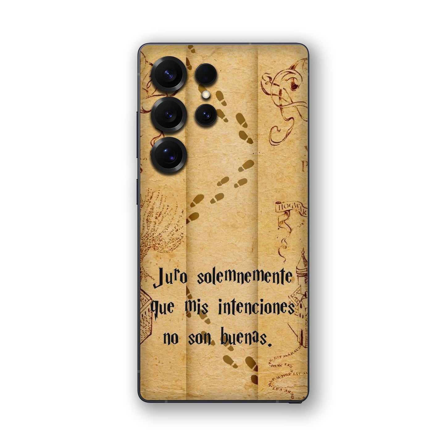 Marauder’s Map Spanish Edition Mobile Skin