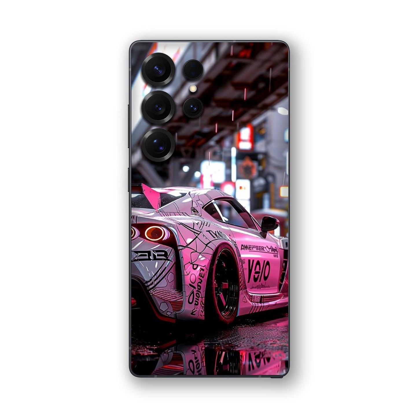 Nissan GT-R JDM Tokyo Night Neon Mobile Skin