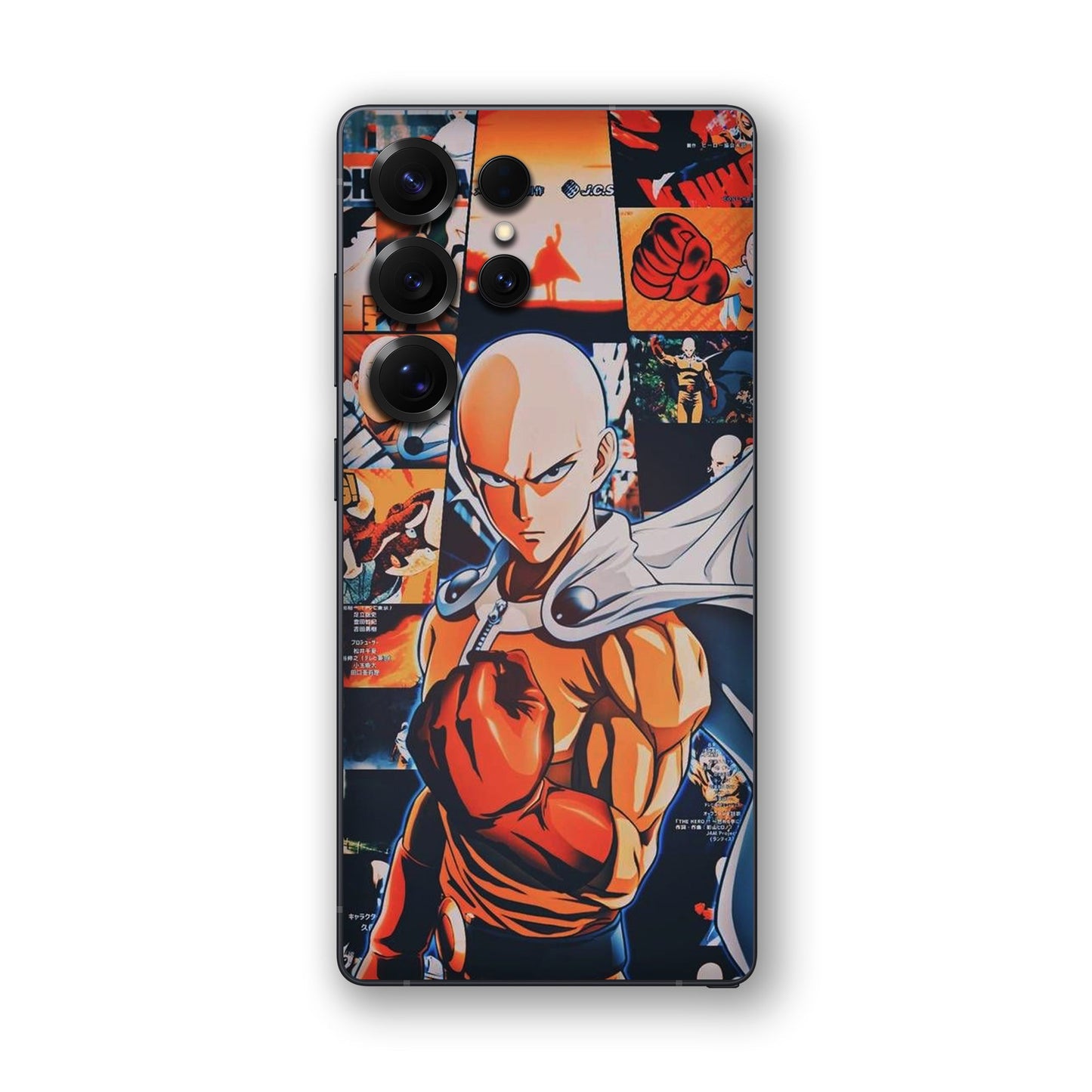 One Punch Power Saitama Strikes Mobile Skin