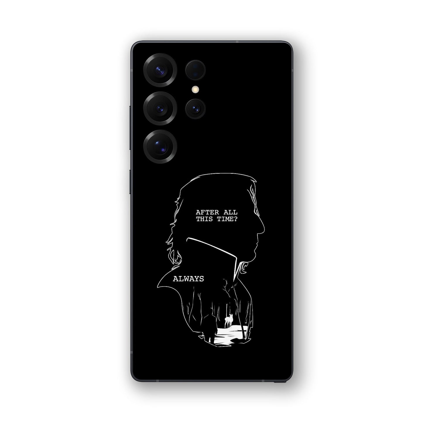 Severus Snape Always Silhouette Mobile Skin