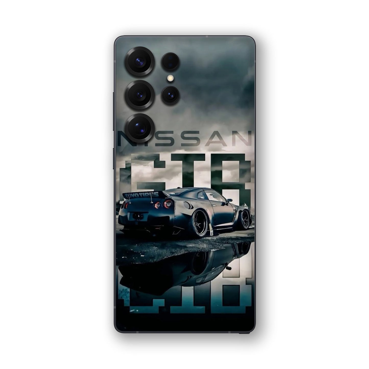 Skyline Tempest Mirror Mobile Skin