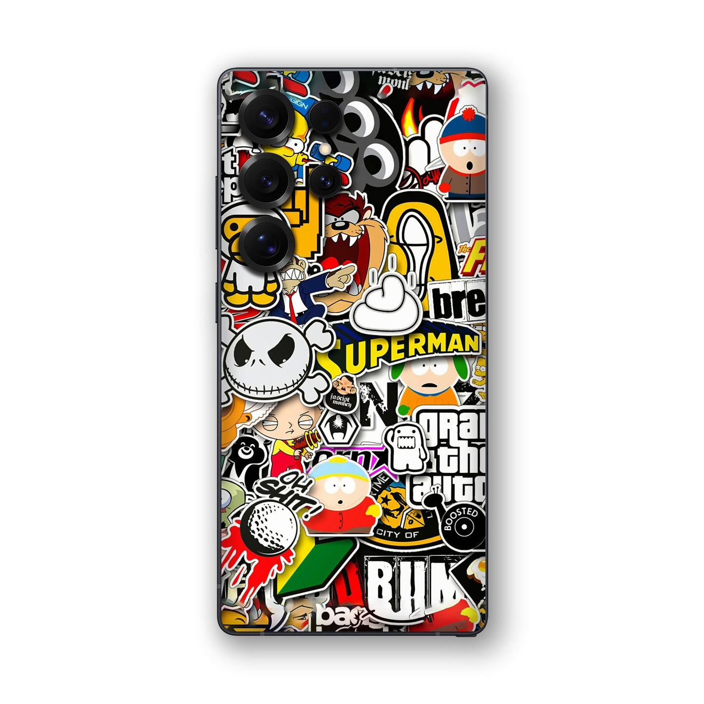 Sukuna Tongue Out Energy Mobile Skin