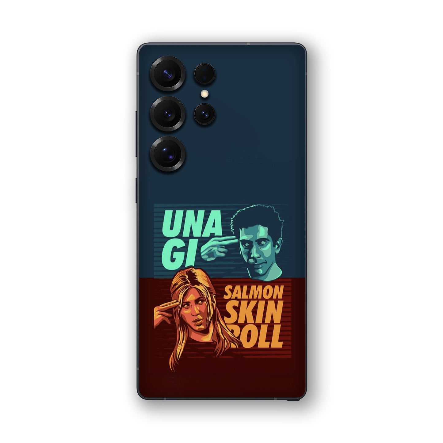 Unagi Salmon Skin Duo Mobile Skin