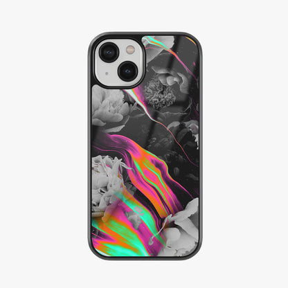 Fluorescent Bloom Glass Case