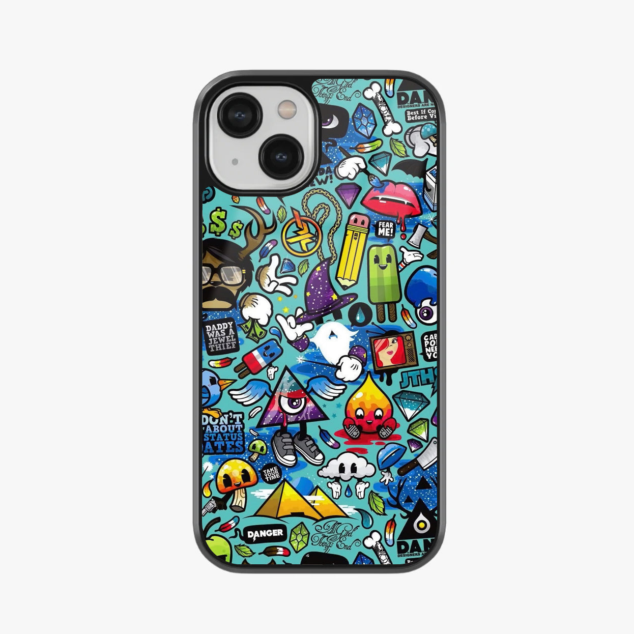 Pop Anarchy Glass Case