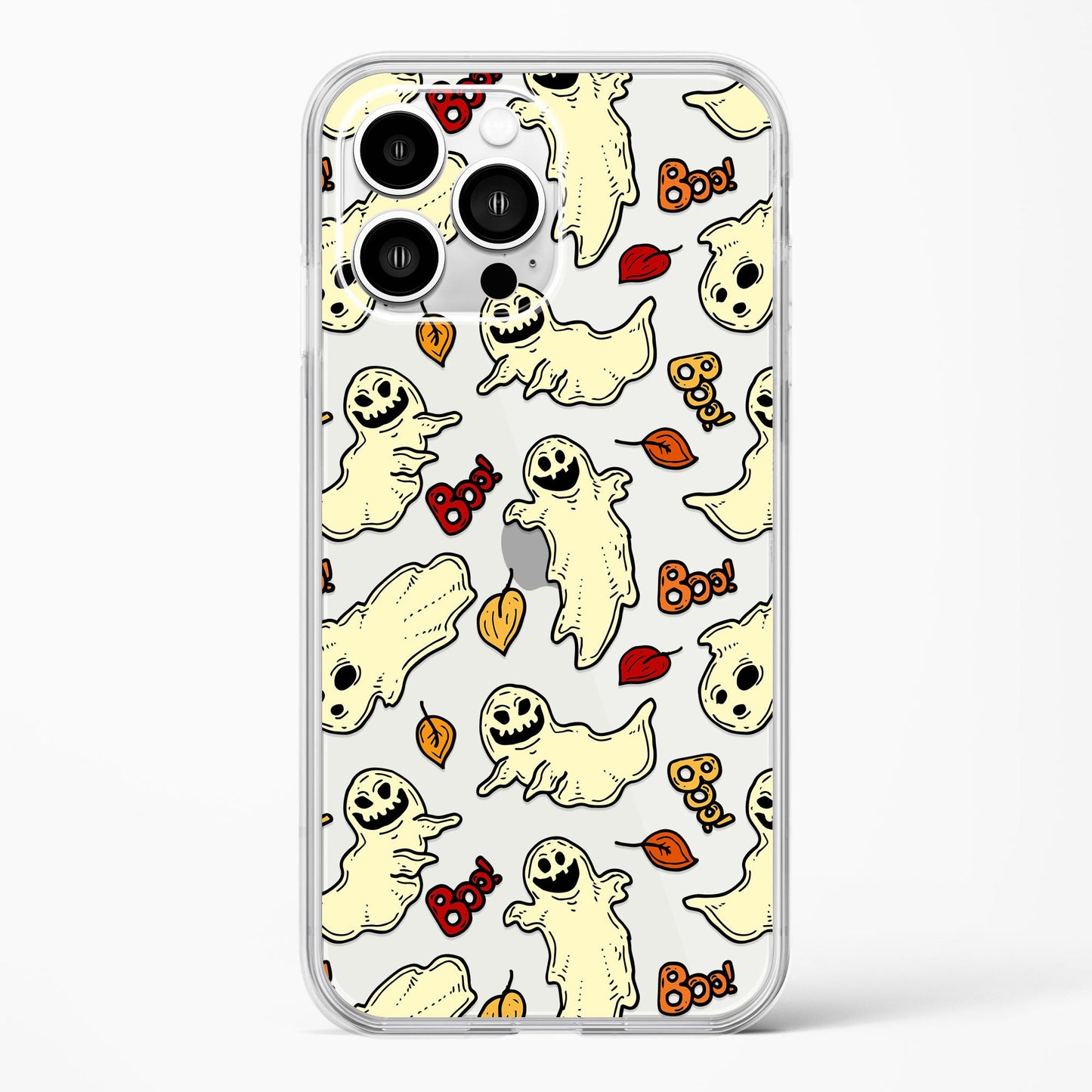 Boo Ghost Clear Case