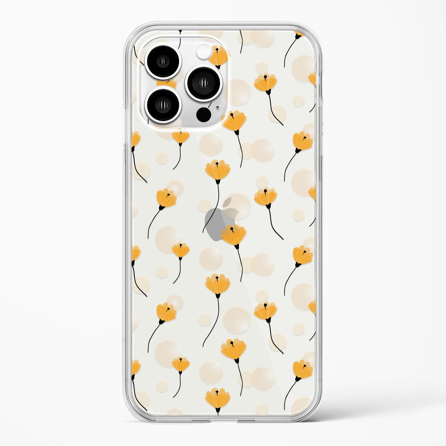 Cute Spring Crocuses Clear Case