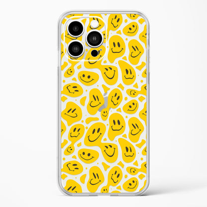 Distorted Creepy Smiles Clear Case