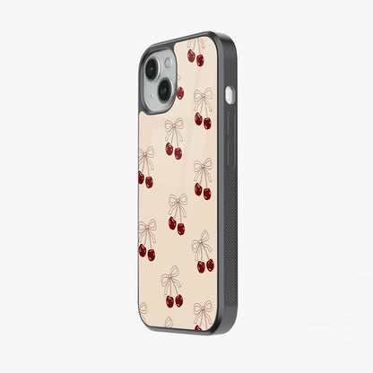 Bow Berry Glass Case