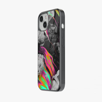 Fluorescent Bloom Glass Case