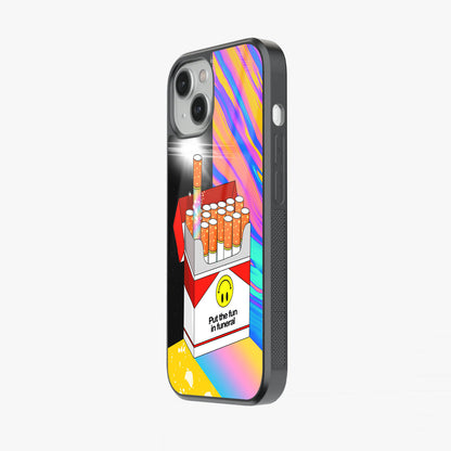 Put the Fun in Funeral Glass Case