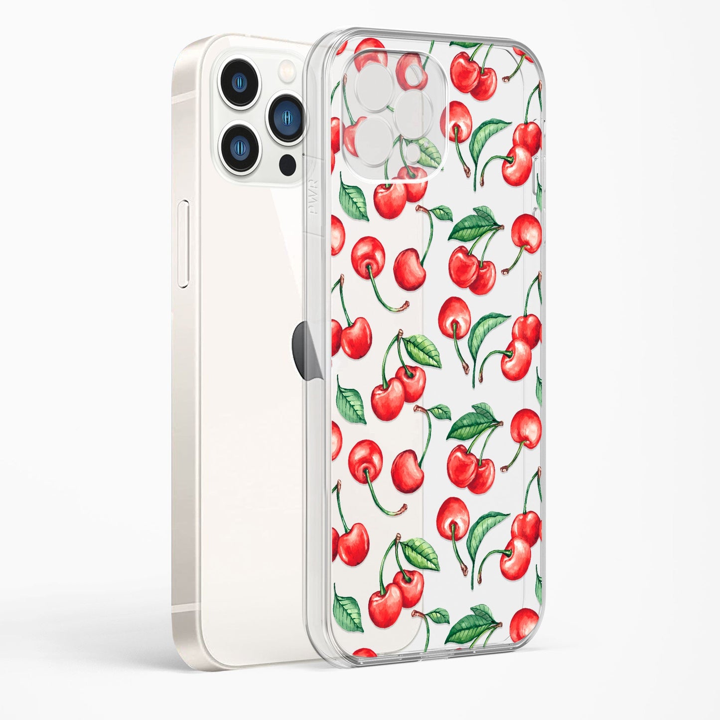 Hand Drawn Fruits Clear Case