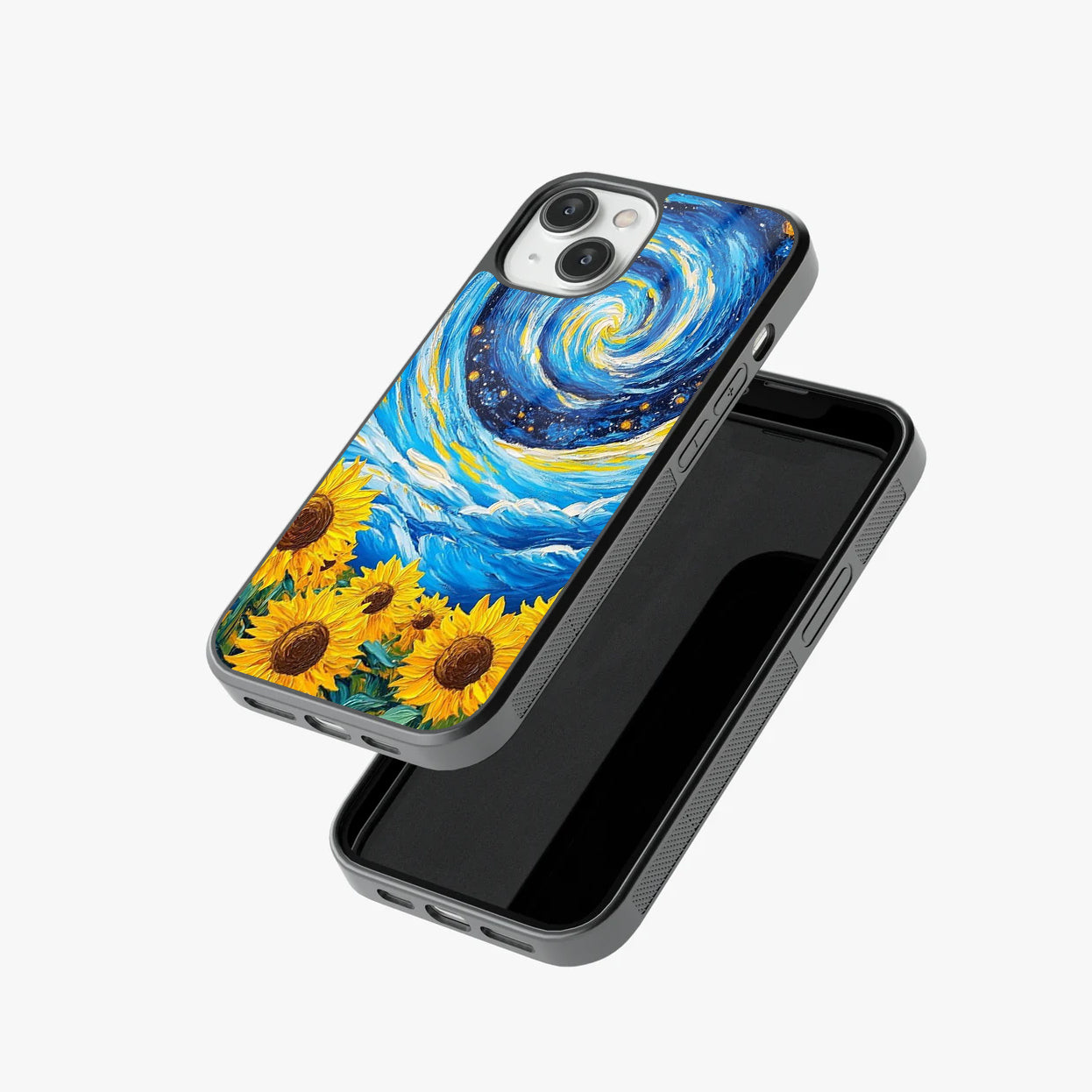 Celestial Bloomscape Glass Case