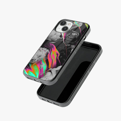 Fluorescent Bloom Glass Case