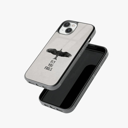 Fly you Fools Glass Case