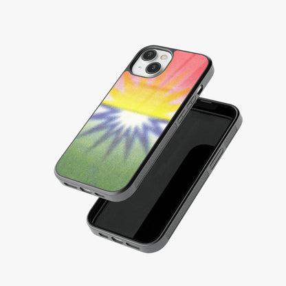 Dual Spectrum Sunrise Abstract Glass Case