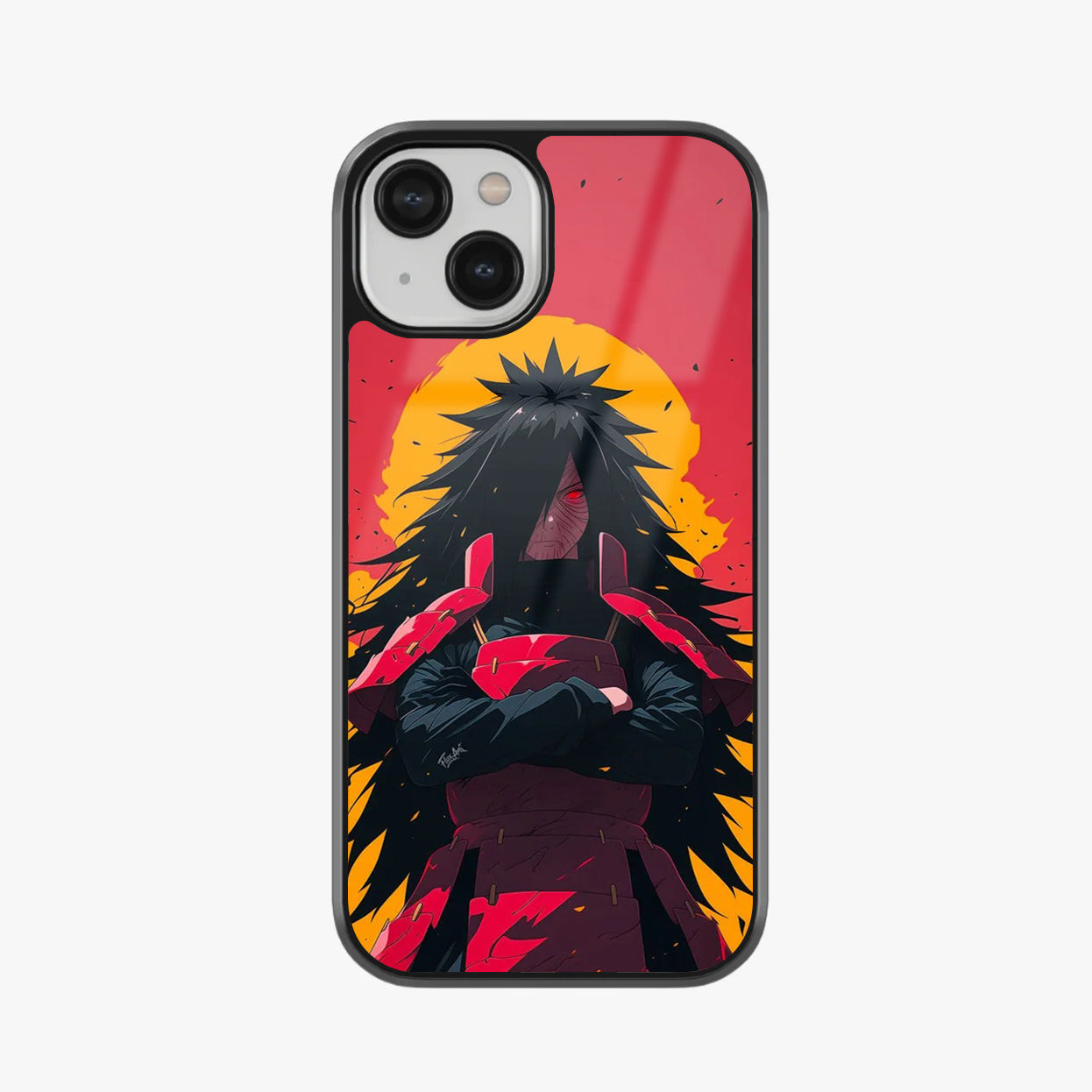 Madara Uchiha Wrath Mode Glass Case