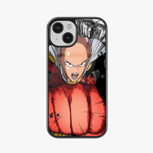 One Punch Break Saitama Smash Glass Case