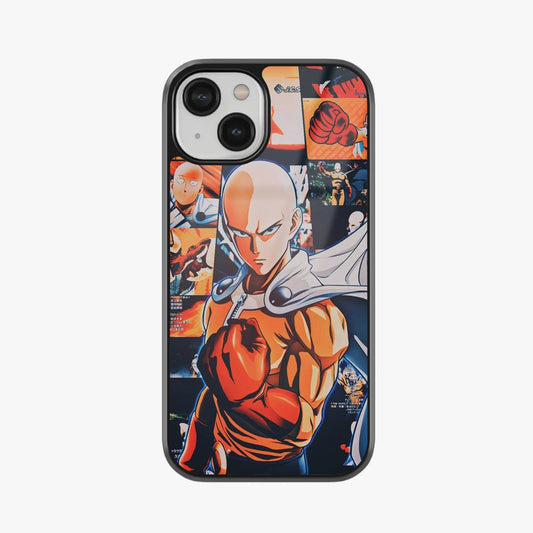 One Punch Power Saitama Strikes Glass Case