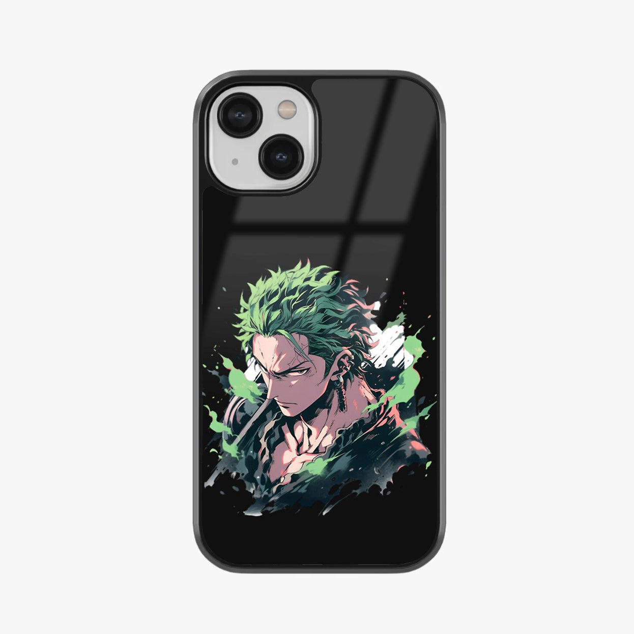 Roronoa Zoro Demon Aura Glass Case