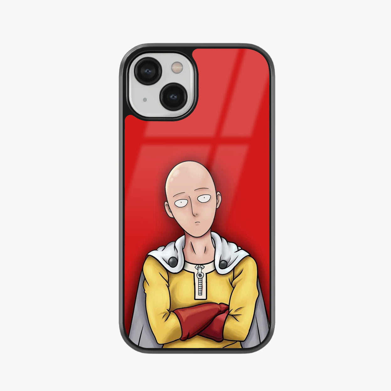 Saitama One Punch Man Glass Case