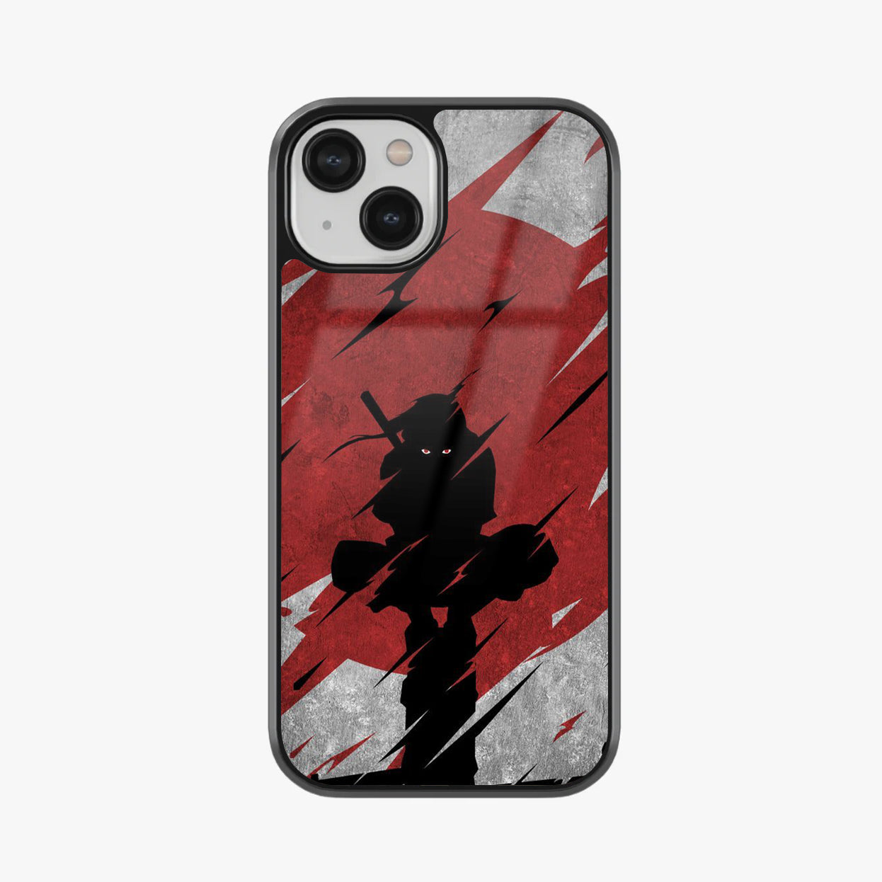 Shadow Strike Ninja Silhouette Glass Case