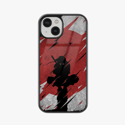 Shadow Strike Ninja Silhouette Glass Case