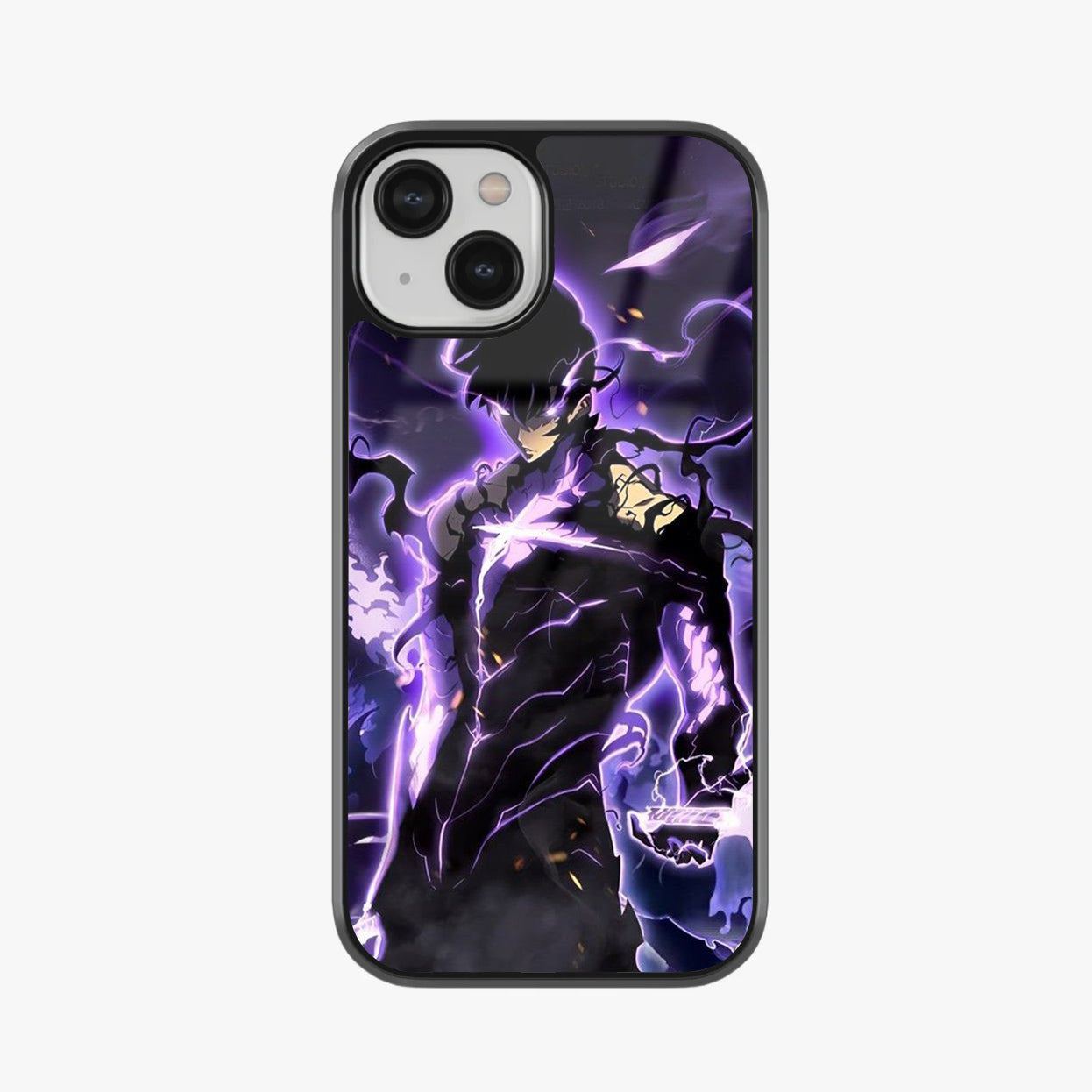 Solo Leveling Shadow Monarch Rise Glass Case