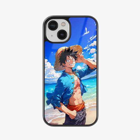 Straw Hat Summer Glass Case