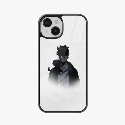 Sung Jin Woo Shadow Monarch Solo Leveling Glass Case