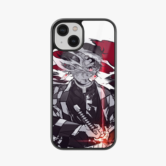 Tanjiro Unleashed Demon Slayer Slash Glass Case