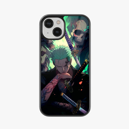 Demon Hunter Zoro Three Sword Inferno Glass Case