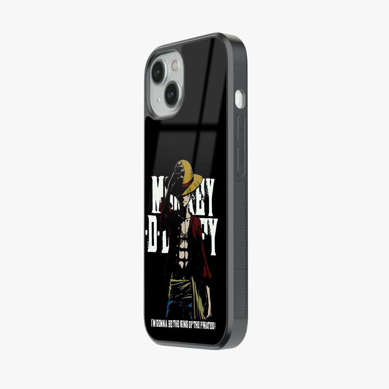 Luffy Pirate King Ambition Glass Case