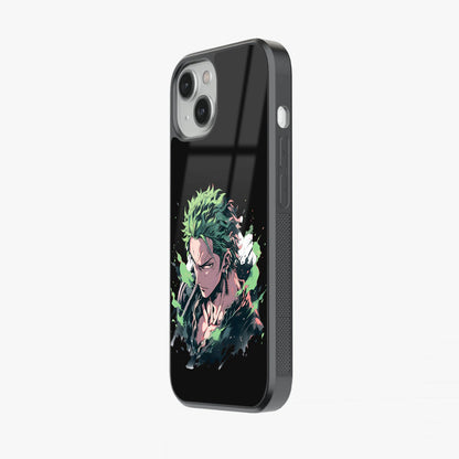 Roronoa Zoro Demon Aura Glass Case
