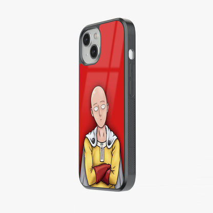 Saitama One Punch Man Glass Case