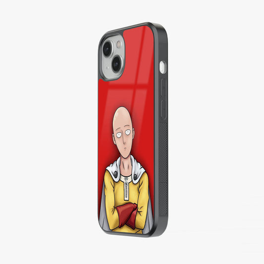 Saitama One Punch Man Glass Case